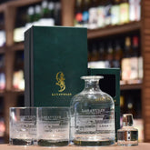 Lagavulin Etched Decanter with 2 Glasses